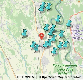 Mappa Via Campo Sportivo, 28047 Oleggio NO, Italia (3.301)