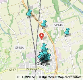 Mappa Via Campo Sportivo, 28047 Oleggio NO, Italia (0.9775)