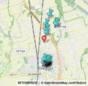 Mappa Via Campo Sportivo, 28047 Oleggio NO, Italia (0.909)