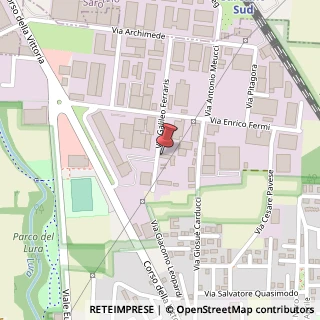 Mappa Via Ferraris Galileo, 44, 21042 Caronno Pertusella, Varese (Lombardia)