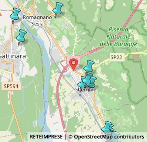 Mappa Via Gaudenzio Lucca, 28074 Ghemme NO, Italia (2.81727)