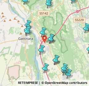 Mappa Via Gaudenzio Lucca, 28074 Ghemme NO, Italia (5.048)