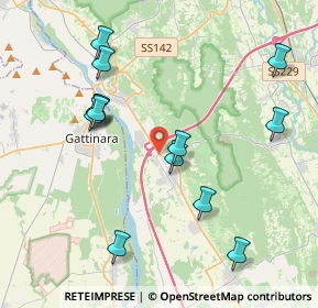 Mappa Via Gaudenzio Lucca, 28074 Ghemme NO, Italia (4.21154)