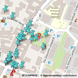 Mappa Piazza Cesare Pavese, 20852 Villasanta MB, Italia (0.07778)