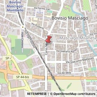 Mappa Corso Milano, 67, 20813 Bovisio-Masciago, Monza e Brianza (Lombardia)