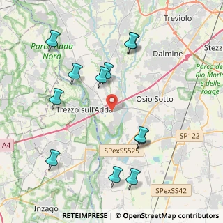 Mappa Via del Commercio, 24041 Brembate BG, Italia (4.47917)