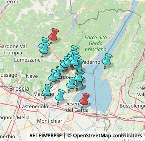 Mappa Via Teresa Saodata, 25087 Salò BS, Italia (9.1825)