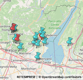 Mappa Via Teresa Saodata, 25087 Salò BS, Italia (14.33867)