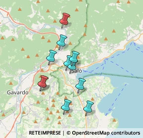 Mappa Via Teresa Saodata, 25087 Salò BS, Italia (2.93545)