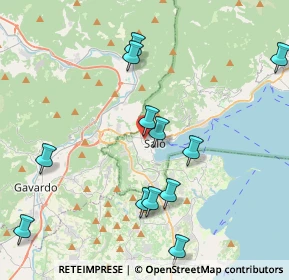 Mappa Via Teresa Saodata, 25087 Salò BS, Italia (4.43583)