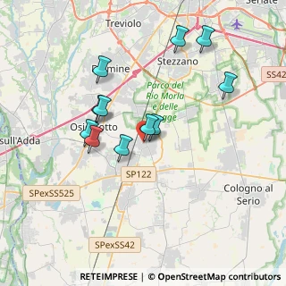 Mappa Piazza Mons. Pietro Grassi, 24049 Verdello BG, Italia (3.36273)