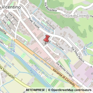 Mappa Via Palazzina di Cornedo, 33, 36073 Cornedo Vicentino, Vicenza (Veneto)