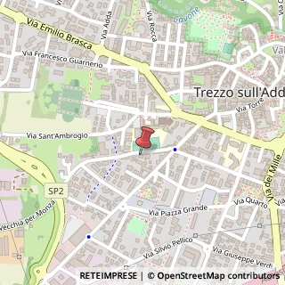 Mappa Via Vecchia per Monza, 11, 20056 Trezzo sull'Adda, Milano (Lombardia)