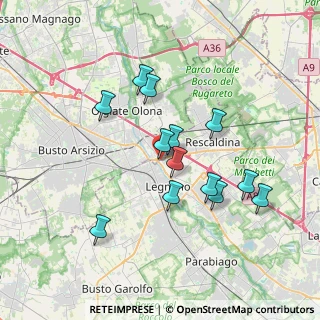 Mappa Via Locatelli, 20025 Legnano MI, Italia (3.20462)