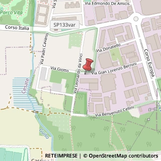 Mappa Via Gian Lorenzo Bernini, 23, 20020 Solaro, Milano (Lombardia)