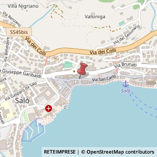 Mappa Via Sa, 25087 Salò, Brescia (Lombardia)