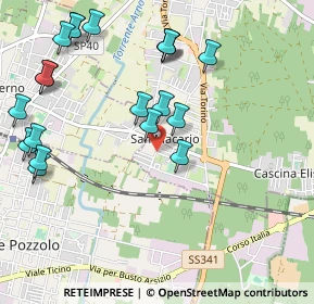 Mappa Via Gelada, 21017 Samarate VA, Italia (1.1965)