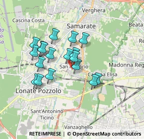 Mappa Via Gelada, 21017 Samarate VA, Italia (1.44056)
