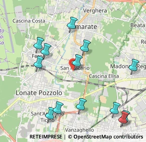 Mappa Via Gelada, 21017 Samarate VA, Italia (2.38538)