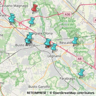 Mappa SS 33, 20025 Legnano MI, Italia (4.72714)