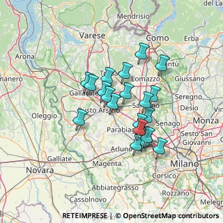 Mappa SS 33, 20025 Legnano MI, Italia (10.716)