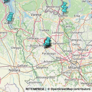 Mappa Via Santa Teresa del Bambin Gesù, 20025 Legnano MI, Italia (18.145)