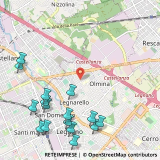 Mappa Via Santa Teresa del Bambin Gesù, 20025 Legnano MI, Italia (1.45688)