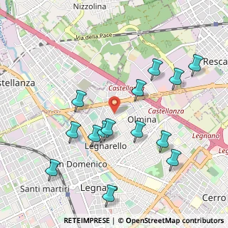Mappa Via Santa Teresa del Bambin Gesù, 20025 Legnano MI, Italia (1.04786)