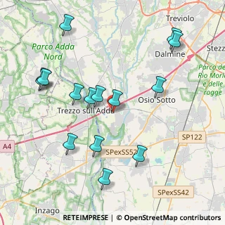 Mappa Strada Provinciale, 24041 Brembate BG, Italia (4.39667)