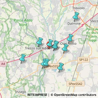 Mappa Strada Provinciale, 24041 Brembate BG, Italia (3.05273)
