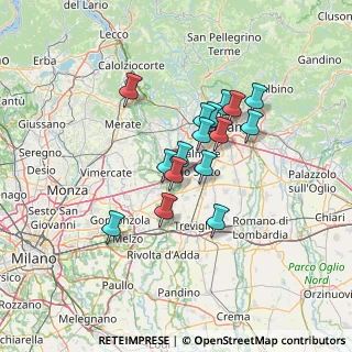 Mappa Strada Provinciale, 24041 Brembate BG, Italia (10.33375)