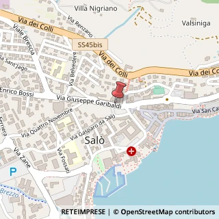 Mappa Via Garibaldi, 26, 25087 Salò, Brescia (Lombardia)