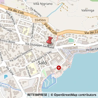 Mappa Via Garibaldi, 29, 25087 Salò, Brescia (Lombardia)