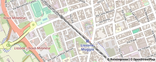 Mappa Lissone