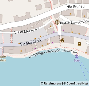 Mappa Via Mattia Butturini, 25087 Salò BS, Italia (0.004)