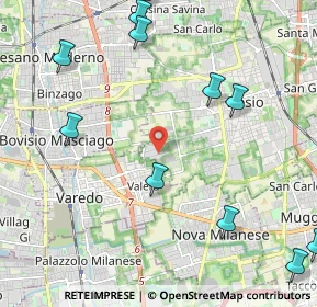 Mappa Via Don Luigi Sturzo, 20832 Desio MB, Italia (2.80455)