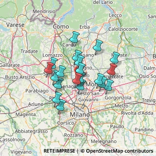 Mappa Via Don Luigi Sturzo, 20832 Desio MB, Italia (10.4465)