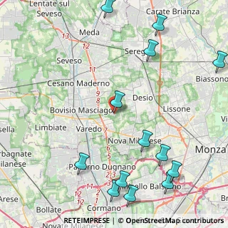 Mappa Via Don Luigi Sturzo, 20832 Desio MB, Italia (5.72154)