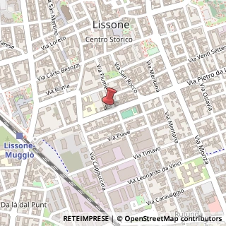 Mappa Via Don Carlo Colnaghi, 38, 20851 Lissone, Monza e Brianza (Lombardia)