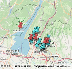 Mappa SP 8, 37013 Caprino Veronese VR, Italia (10.535)