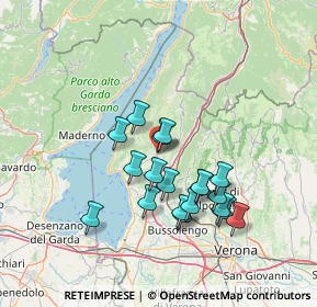 Mappa SP 8, 37013 Caprino Veronese VR, Italia (12.34158)