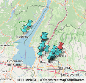 Mappa SP 8, 37013 Caprino Veronese VR, Italia (10.994)