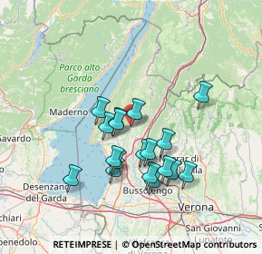 Mappa Piazza Vittoria, 37013 Caprino Veronese VR, Italia (12.00556)