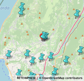 Mappa Piazza Vittoria, 37013 Caprino Veronese VR, Italia (5.7335)