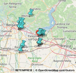 Mappa Via delle Gaiarde, 25036 Palazzolo sull'Oglio BS, Italia (11.52063)