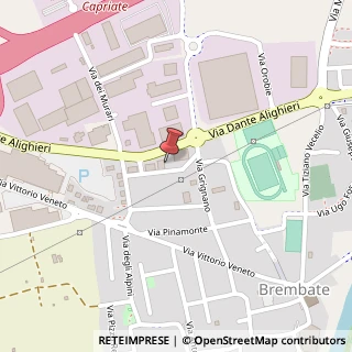 Mappa Via delle Attivita', 12/A, 24041 Brembate, Bergamo (Lombardia)