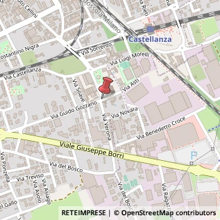 Mappa Via del Roccolo,  18, 21052 Busto Arsizio, Varese (Lombardia)