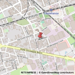 Mappa Via Novara, 29, 21052 Busto Arsizio, Varese (Lombardia)