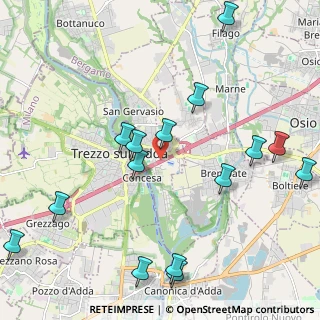 Mappa 24042 Trezzo sull'Adda MI, Italia (2.53067)