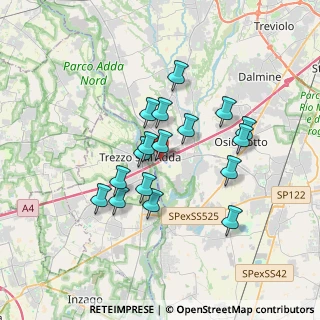 Mappa 24042 Trezzo sull'Adda MI, Italia (2.93059)